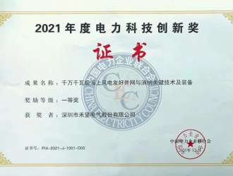 斬獲電力科技創(chuàng)新獎(jiǎng)一等獎(jiǎng)，夯實(shí)新能源賽道助力碳中和