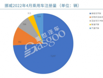 挪威4月新車銷量同比下跌26%